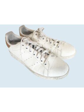 ADIDAS Stan Smith Gold & White Athletic Casual Sneaker Size 6